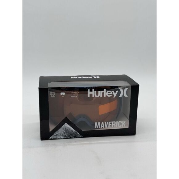 Hurley Maverick Spherical Snow Google Persimmon New In Box - Picture 1 of 6